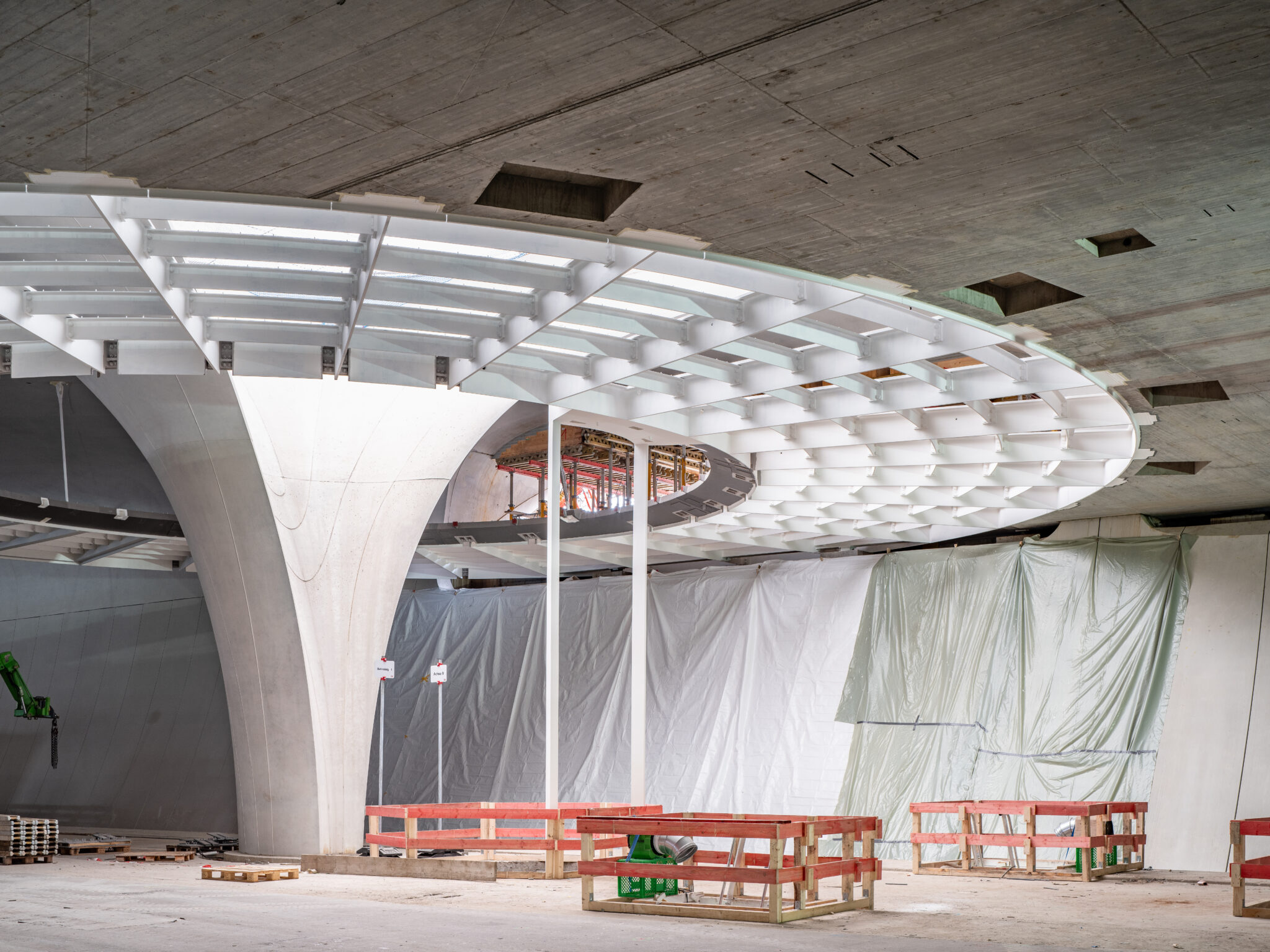 exposed concrete driveway Dubai