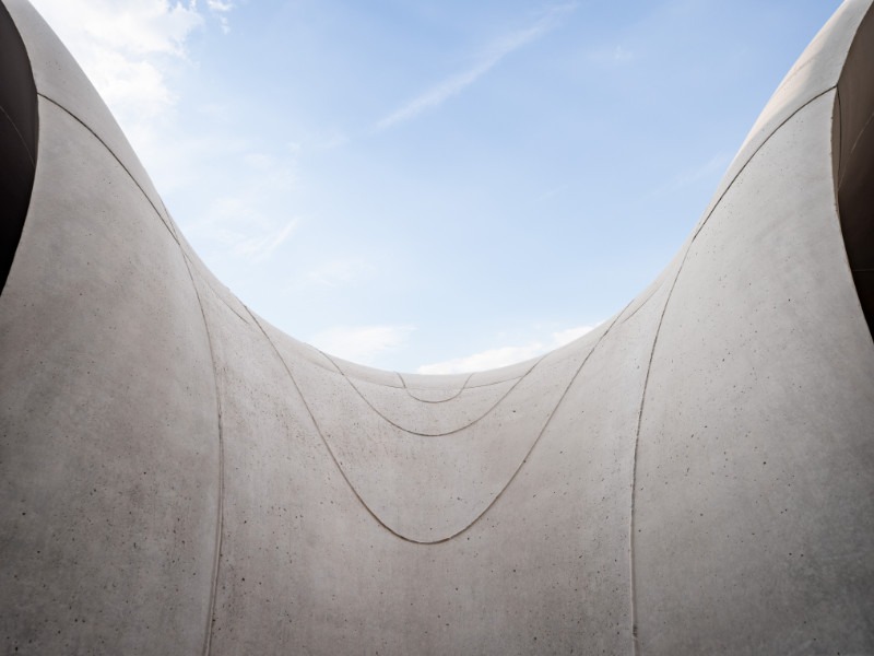 exposed concrete driveway Dubai